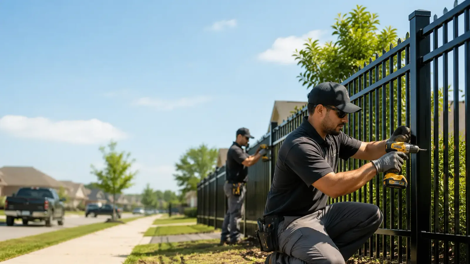 Metal Fence Installation in Derby, OH